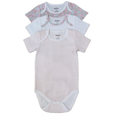 Summer Short Sleeve Bodysuits 100% Cotton Baby Girl Clothing for Popular Romper Sets